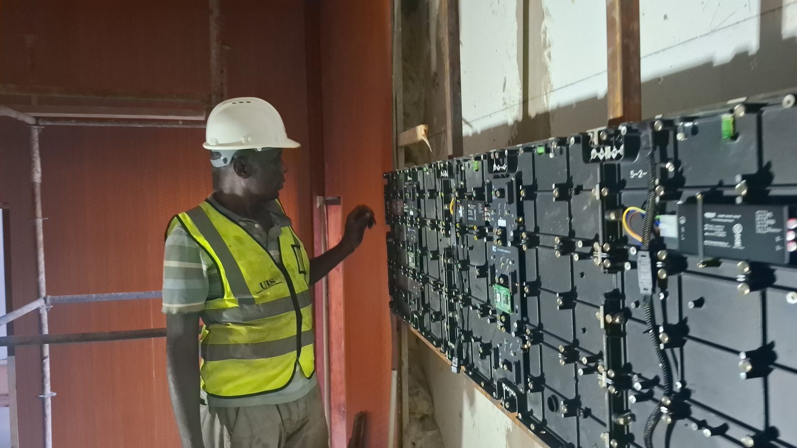 ZEC Zanzibar Election Commission — ITC P1.3 video wall commissioned